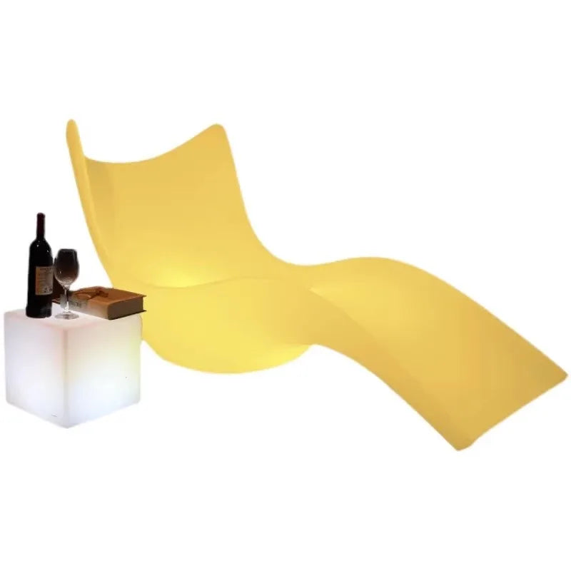 Beach Chairs Outdoor Pool Chairs Outdoor Hotel Nordic Single Sofa Chair Plastic Back Chair