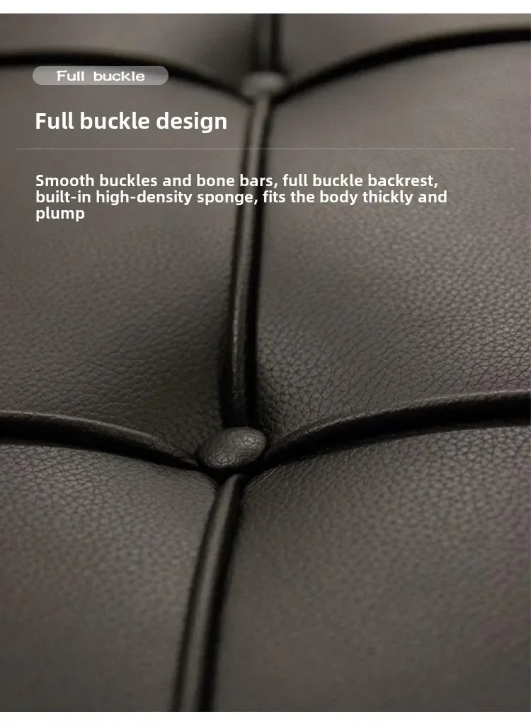 Nordic Single Barcelona Designer Star Same Leisure Simple High-end Luxury Leisure Chair Recliner Chair Modern Single Sofa Chair
