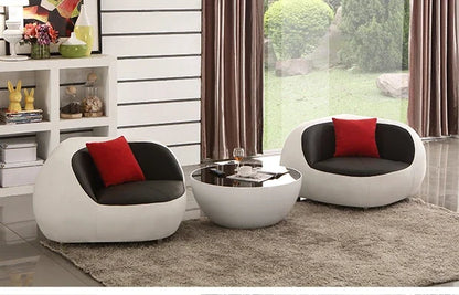 Nordic Accent Living Room Sofas Lazy Couch Leather Luxury Gaming Sofas Designer Decor Relaxing Divano Lounge Suite Furniture