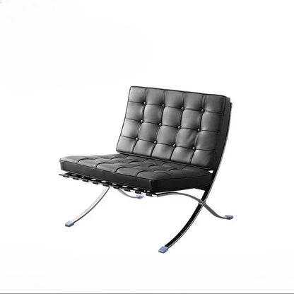 LL Stainless Steel Relaxing Chair Sturdy and Durable Single-person Sofa Chair Modern Leisure Chair Luxury Living Room Furniture