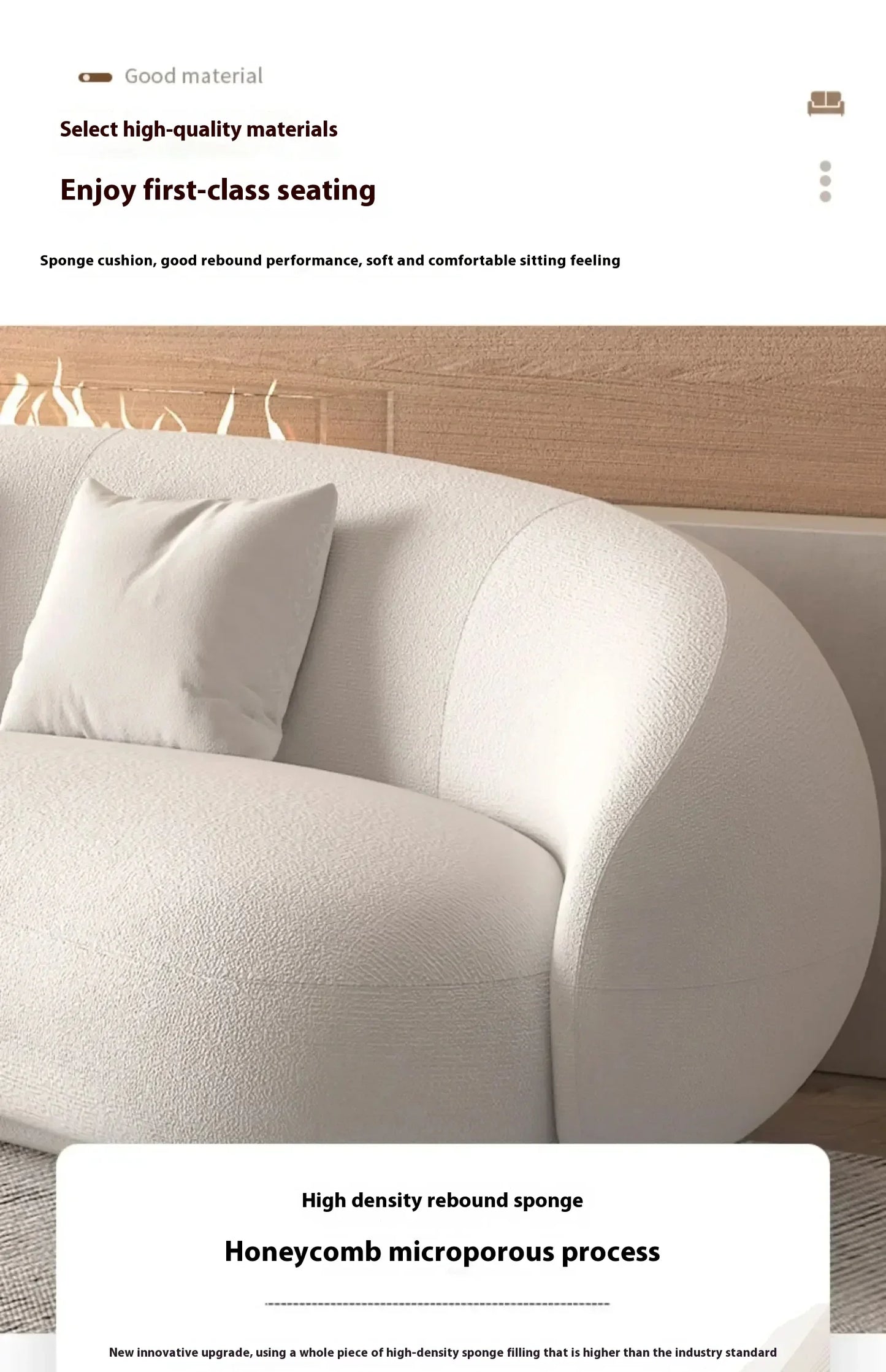 Italian Banana Sofa Minimalist Shaped Sofa Living Room Simple Modern Arc Cashew  Set Lazy Sofa Home Furniture