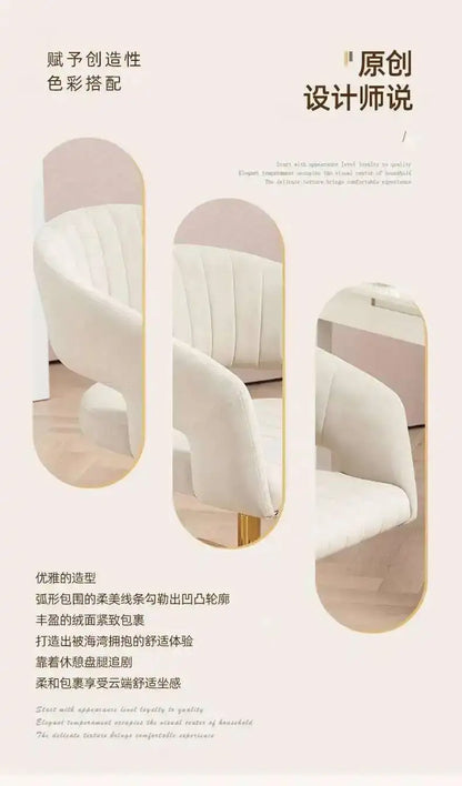 Arm Nordic Luxury Office Chairs Modern Ergonomic Desk Gaming Computer High Back Office Chairs & Sofas Furniture Cadeira Fyoc New