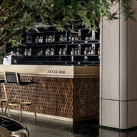 3D Mosaic Wall Panel Black Walnut Solid Wood Light Luxury Simple Acoustic Diffuser Background Wall Decoration Wall Stickers