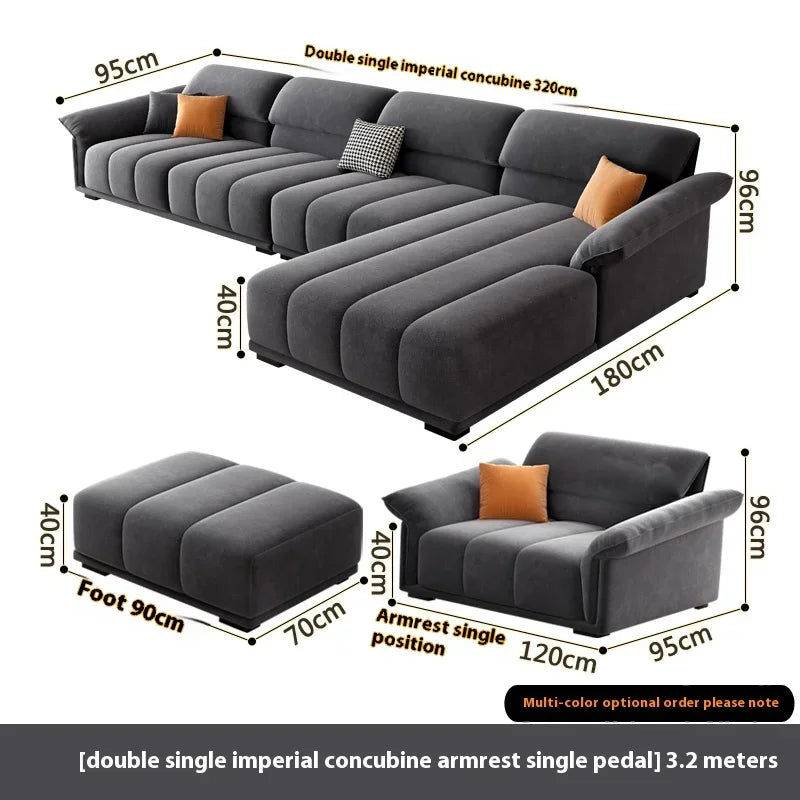 Luxury European Sofa Living Room Sectional Minimalist Modular Sofa Comfortable Lounge Divano Soggiorno Di Lusso Room Decor