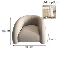 Modern Furniture Single Person Chair Comfy Relaxing Balcony Computer Armchair Luxury Vintage Gamer Chaise Lounges Aesthetic Room