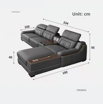 Modern Living Room Sofa Combination Light Luxury Chaise Lounges Designer Sofas for Living Room Personality Home Furniture N