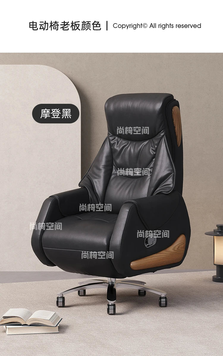 Leather Gaming Chair Meditation Modern Comfortable Office Cute Living Room Chair Durable Elastic Sillas De Oficina Furniture