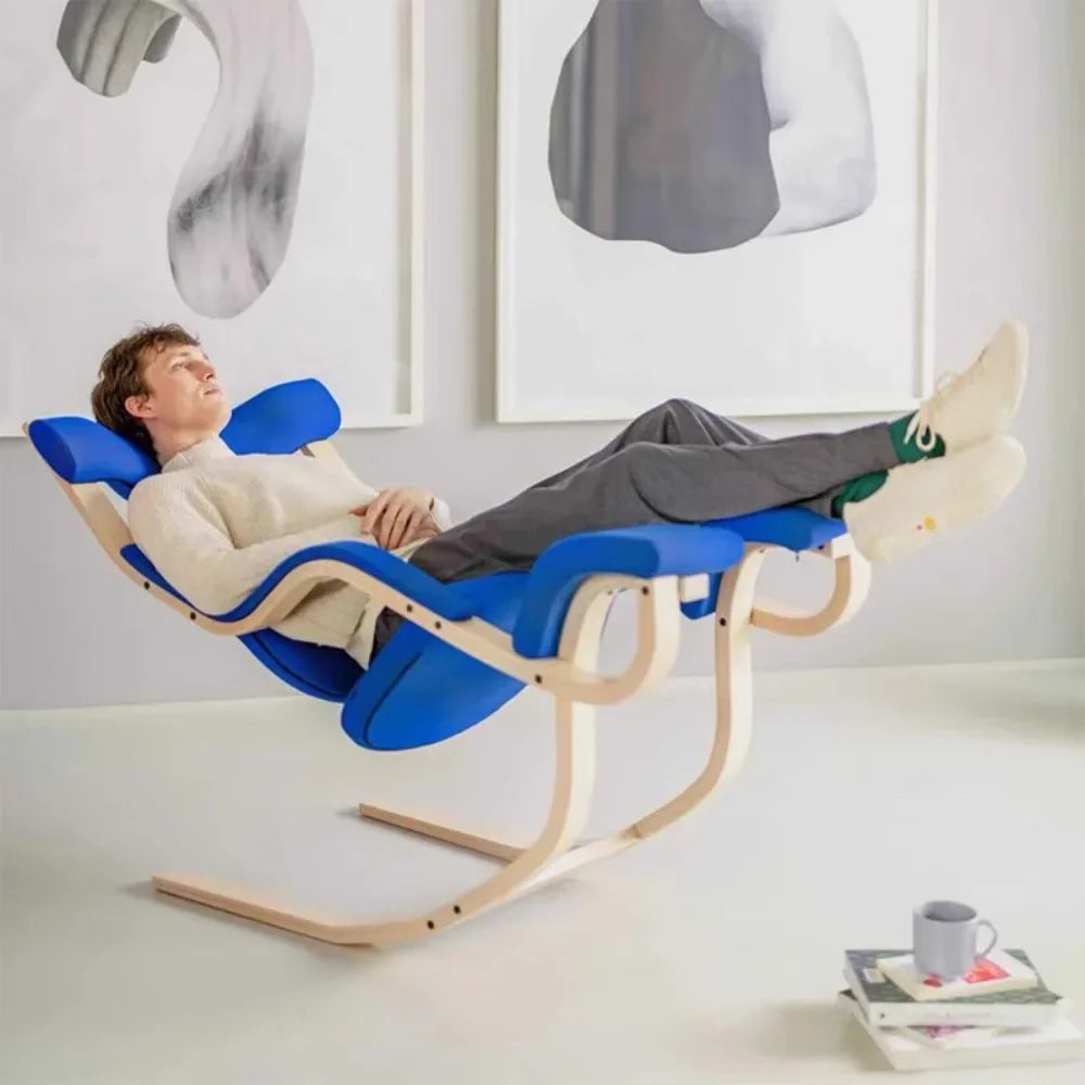 Gravity Balance Chair Zero Gravity Suspension Chair Sitting Correction Ergonomics Waist Support Office