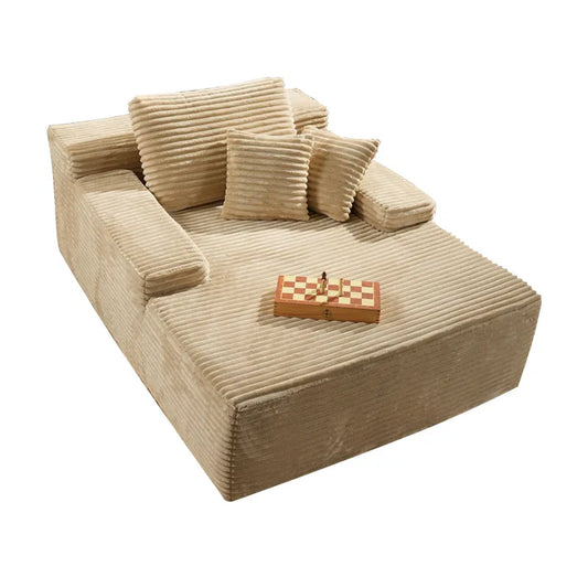 Compression sofa single/triple corduroy vacuum sponge