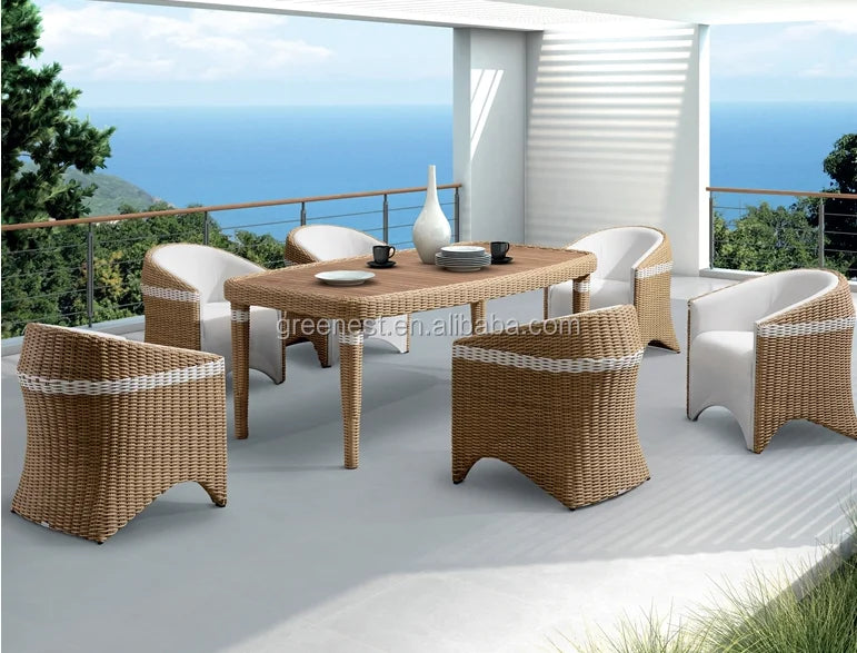 Hot Sale PE Rattan Garden Sofa Sets Poolside Furniture