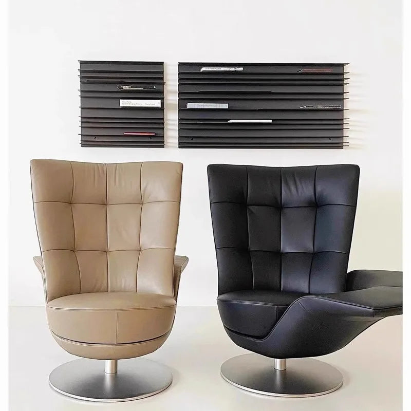FRP Creative Armrest Rotating Leisure Chair Villa Hotel Reception Chair
