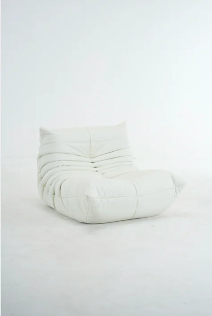 Caterpillar sofa togo modern living room balcony lounge lazy sofa available white lamb wool sofa