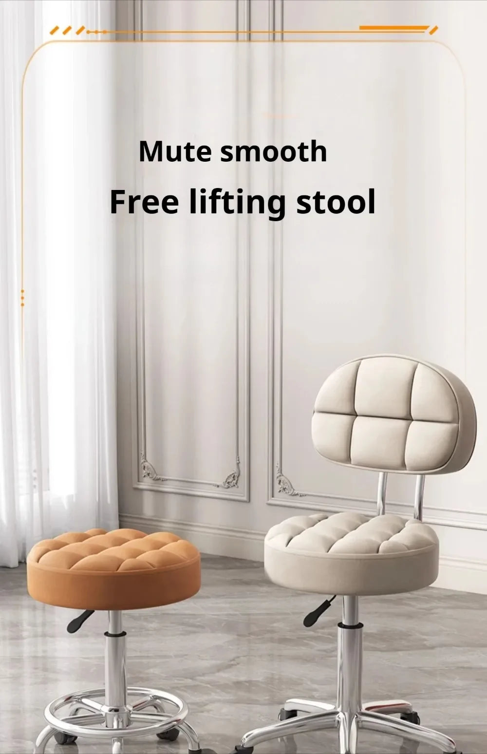 Salon Chair For Hair Stylist Salon Chairs Barber Chairs Shop Hair Cosmetologist 360° Free Rotation Ergonomic Chair Salon Chair