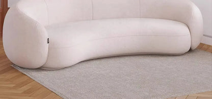 Curved Armchair Living Room Sofas White Designer Modern Minimalist Living Room Sofas Lazy Floor Muebles Lounge Suite Furniture