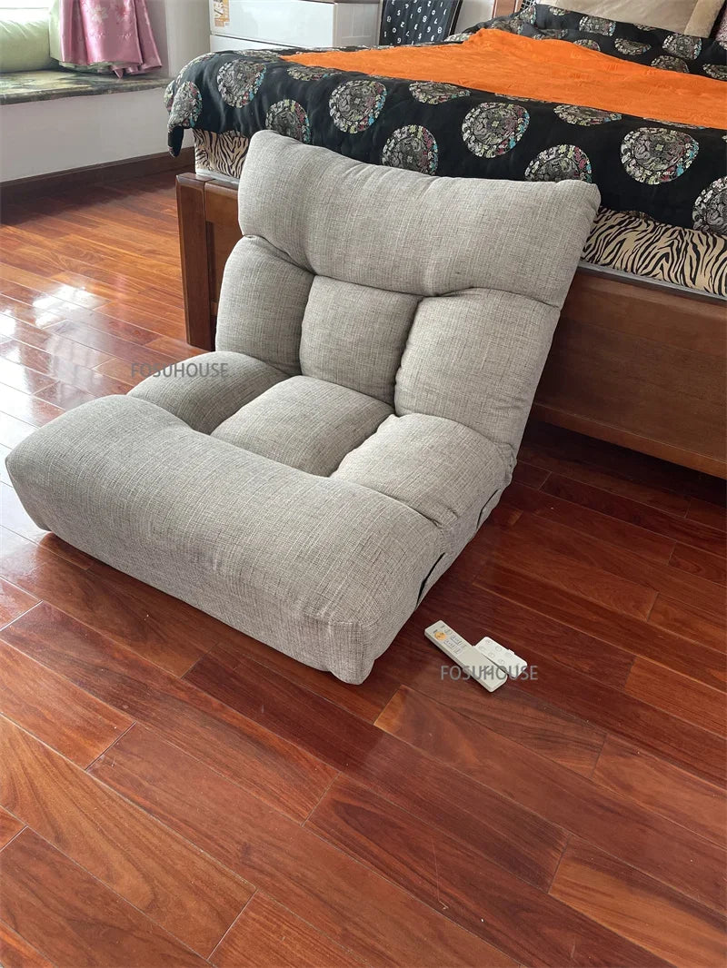 Creative Lying and Sleeping Living Room Sofa Japanese Tatami Bedroom Lazy Sofa Folding Backrest Lounge Chair Home Floor Chair