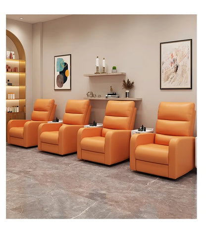 Lazy Multi-functional Sofa Beauty Salon Can Lie Flat Sofa Cabin Manicure Eyelash Shop Recliner Foot Bath Electric Sofa Chair