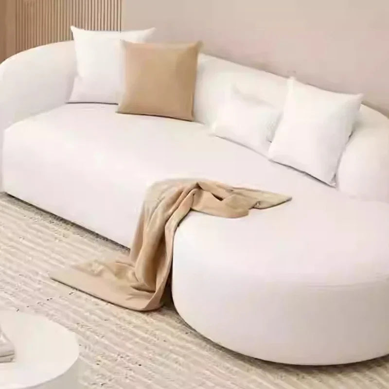 Accent Living Room Sofa Modern Simple Aesthetics Designer Relax Read White Trendy Luxury Adult Muebles Lounge Suite Furniture