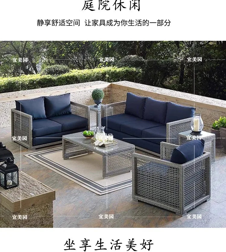 Nordic Lawn Chair Outdoor Sofas Homestay Modern Balcony Garden Sofas Gaming Minimalist Design Furniture Gartenstuhl Lshysf