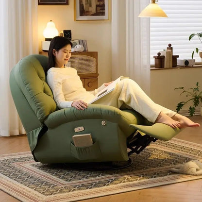 Electric Recliner Lounge Chair Multi Functional Lazy Rocking Sofa Seat Space Saving Single Chair for Living Room Balcony