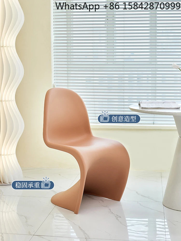 Simple creative home dining chair