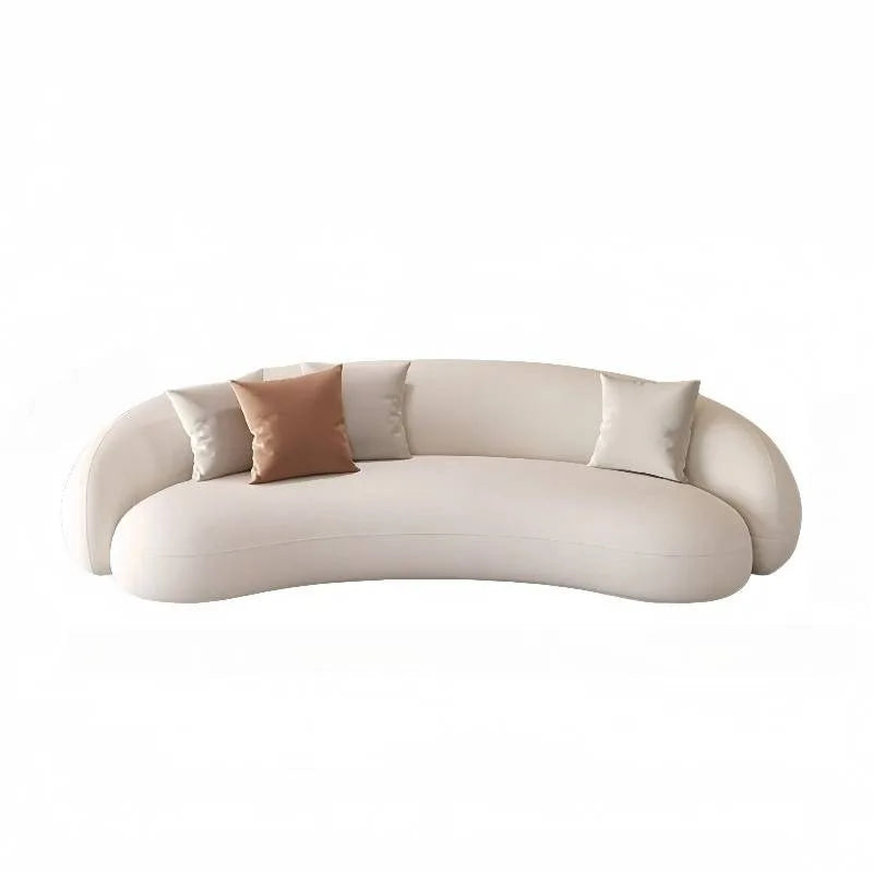 Oversized Designer Living Room Sofas Minimalist Curved Modern Living Room Sofas Lounges 2 Seater Divano Soggiorno Home Furniture