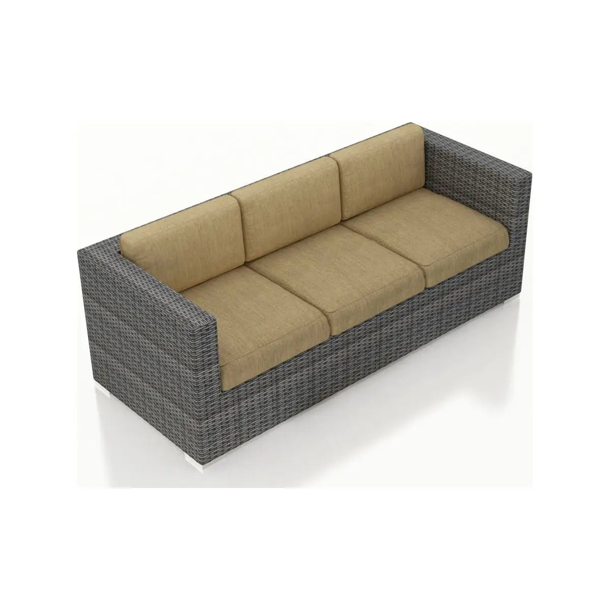 Outdoor rattan sofa combination U-shaped corner courtyard garden balcony hotel