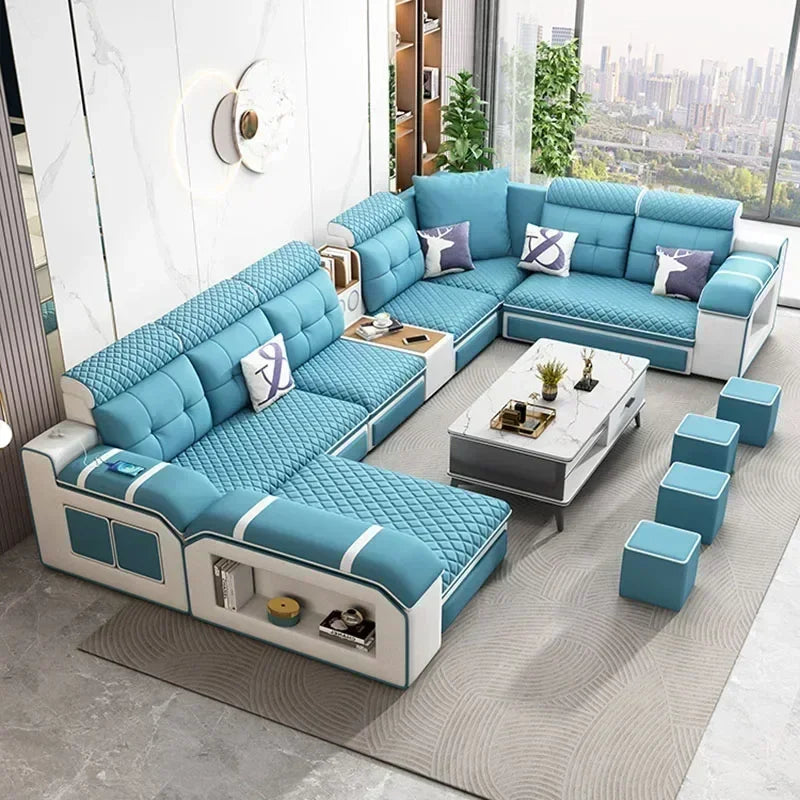 Durable Premium Quality Couch Pouf Living Room Sofas Futon Floor Designer Relaxing Filling Nordic Living Room
