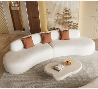 Cream Wind Aesthetics Sofas Lounge Luxury Gaming Lazy Nordic Modern Sofas Romantic Comfortable Adult Divano Balcony Furniture
