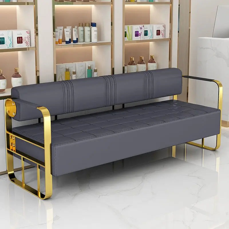 Cullinan Series Office Lobby Reception SofaHigh Resilience SpongeMetal FrameModern Ergonomic Design Multiple Colors