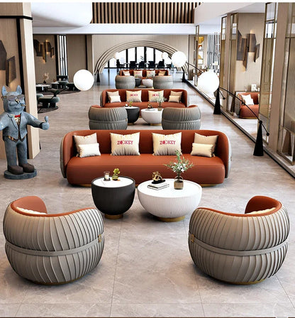 Simple Backrest Chairs for Conference Room Drawers Modern Wooden Luxury Nordic Salon Designer Lounge Back Office Furniture