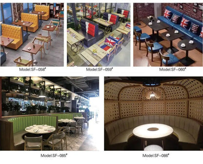 Famous Hair Salon Area Bench Hair Salon Waiting Light Luxury Stainless Steel Bar Sofa