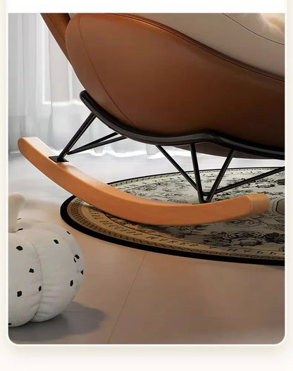 Unique Arm Chairs Rocking Lounge Salon Bedroom Lazy Relax Modern Reading Living Room Chairs Lounge Fauteuil Trendy Furniture