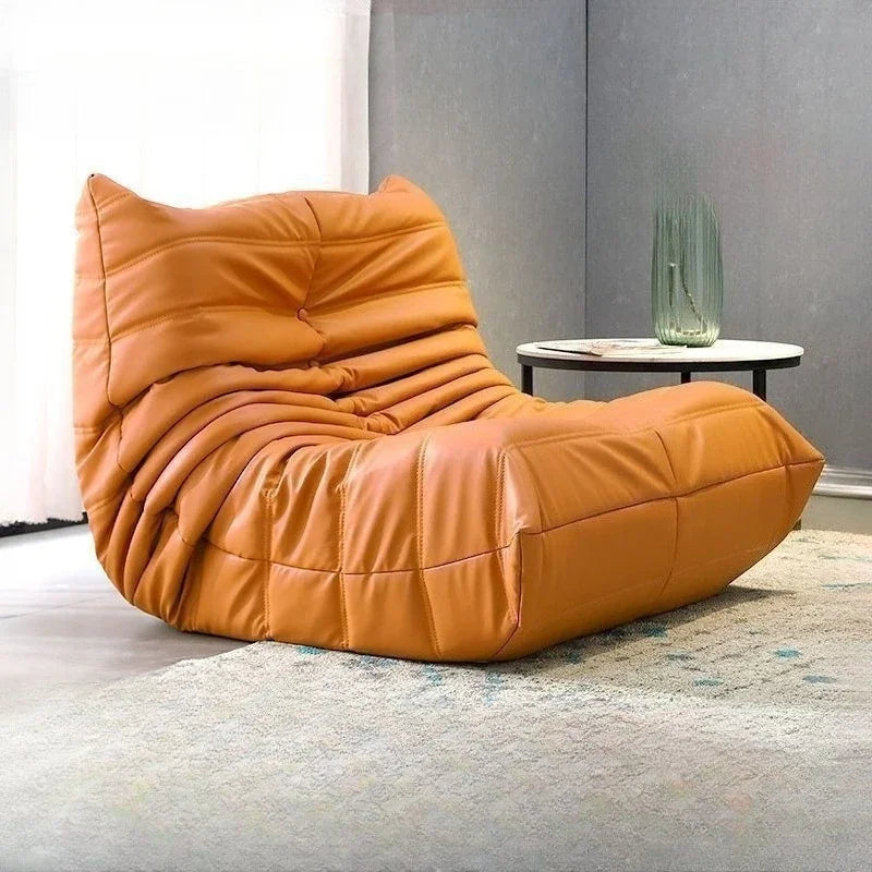 Living Room Can Sleep or Lie on Balcony Bedroom Single Sofa Internet Famous Leisure Chairs Recliner Caterpillar Lazy Sofa