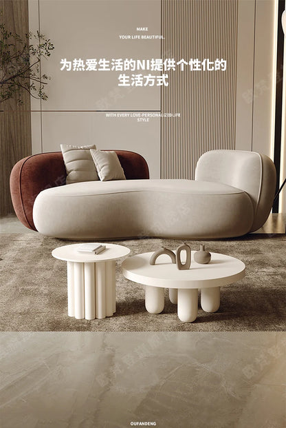 Nordic Lazy Living Room Sofas Luxury Lounge Double Floor Sofa Designer Adults Meuble De Salon Home Furniture Accessories