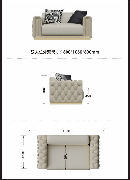 Classic Lounge Kids Sofa Floor Adults Armrest Comfortable Cushion Sofa Romantic Luxury Divani Da Soggiorno Home Furniture