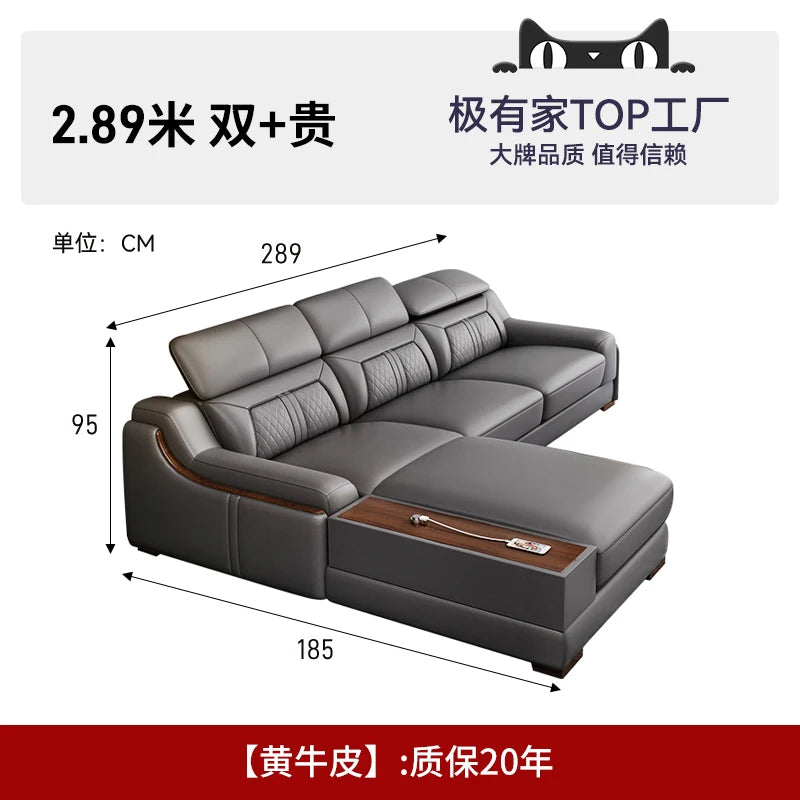 Genuine Leather Modern Sofas Luxury Recliner Comfortable Relax Armchairs Sofas Bedrooms Lazy Sillas Para Sala De Estar Furniture