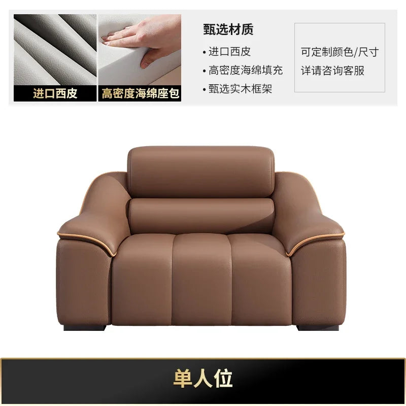 Designer Minimalist Recliner Sofas Designer Chaise Wooden Living Room Sofas Lounges Daybed Luxury Couch Furniture