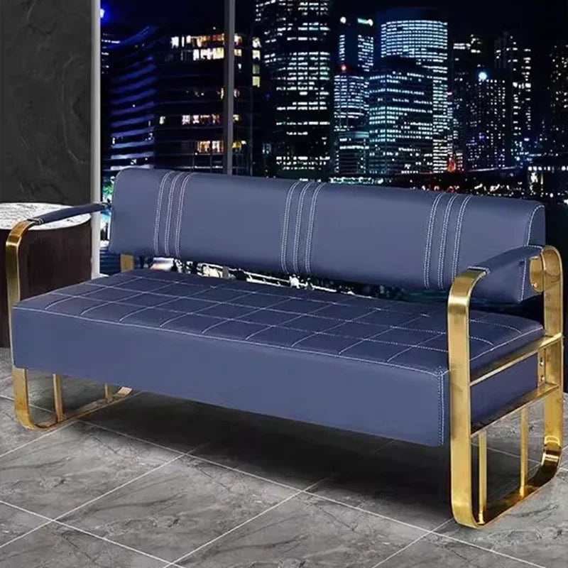 Luxury Black Modern Sofa Large Designer Relax Recliner Lazzy Sofa Loveseat Solid Cadeiras De Sala De Estar Nordic Furniture