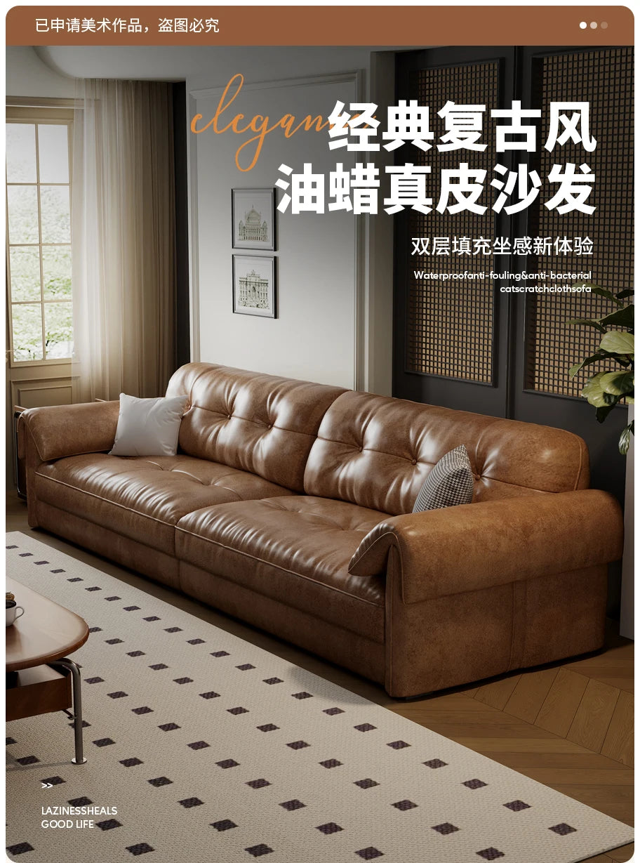 Leather Corner Living Room Sofas Armchair Minimalist Lazy Lounge Living Room Sofas Hallway Designer Muebles Postmodern Furniture