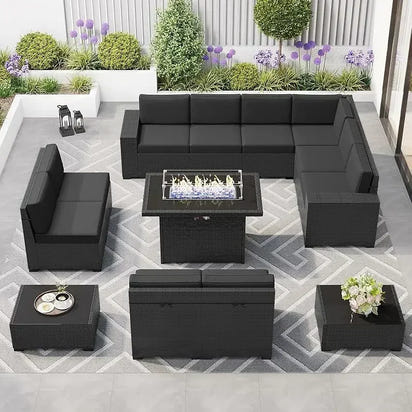 PatioLix 8 Piece Patio Furniture with 44