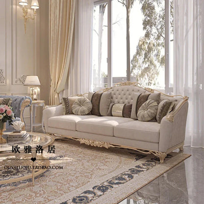 Europe Designer Sofa Chair Unique Wood Modern Recliner Living Room Sofas Love Seat White Cushion Sofas Para El Hogar Furniture