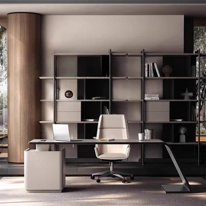 Luxury Paint Office Desk High-end Simple Modern Creative Boss Desk President Manager Mesas De Escritorio Office Furniture