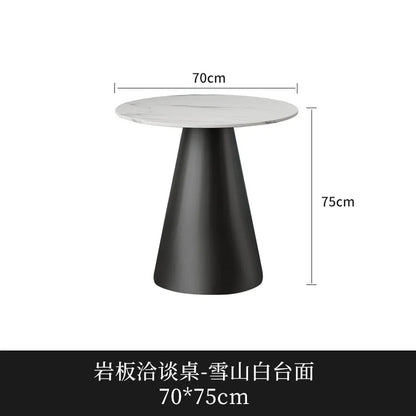 Modern simple negotiation table and chair combination Light luxury hotel reception leather sofa chair