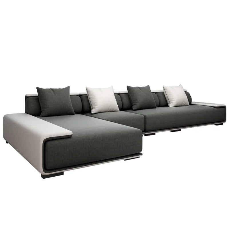 Nordic Living Room Sofas Recliner Minimalist Apartment Straight Sofas Fabric Comfortable Divani Da Soggiorno Home Furniture