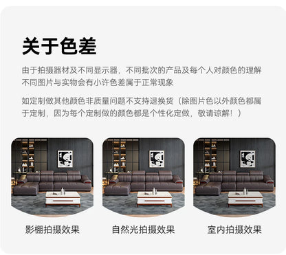 Nordic Genuine Leather Sofas Luxury Armchairs Cinema Comfortable Sofas Living Room Design Fauteuils Salon Home Furniture