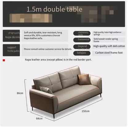 Designer Luxury Living Room Sofa Set Minimalist Beige Sectional Modern Nordic Sofas Puffs Double Canape Salon Home Furniture
