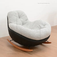 Nordic Relax Living Room Chairs Rocking Sofa Modern Comfortable Living Room Chairs Italian Design Home Furniture Cadeiras FYLC