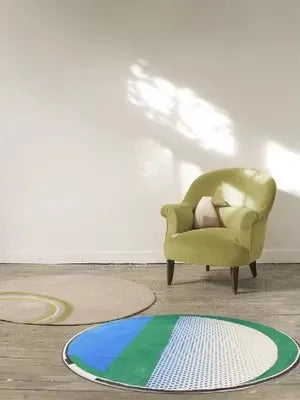 Luxury Senior Round Carpet, Family Living Room, Bedroom, Bedside, Study Sofa, Tea Table Cushion, Light Cushion