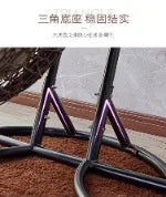 Hanging basket Rattan chair Internet celebrity hammock Indoor household Double rocking chair Balcony Chlorophytum