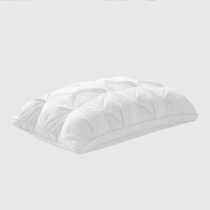Sondeson Luxury White 100% Goose Down Pillow Down-proof Queen King 100% Cotton Bedding 3D Style